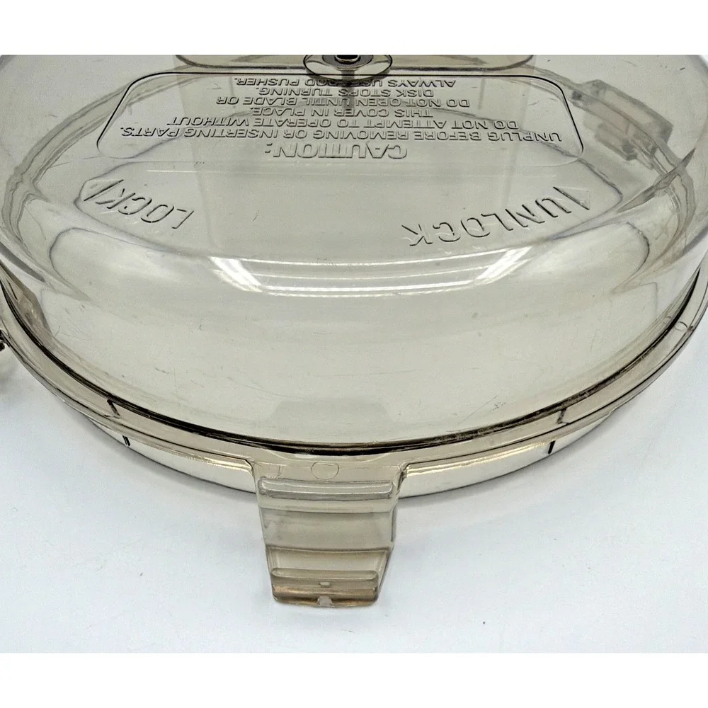 Black & Decker Shortcut Food Processor F1-CFP-10 Replacement Lid & Pusher